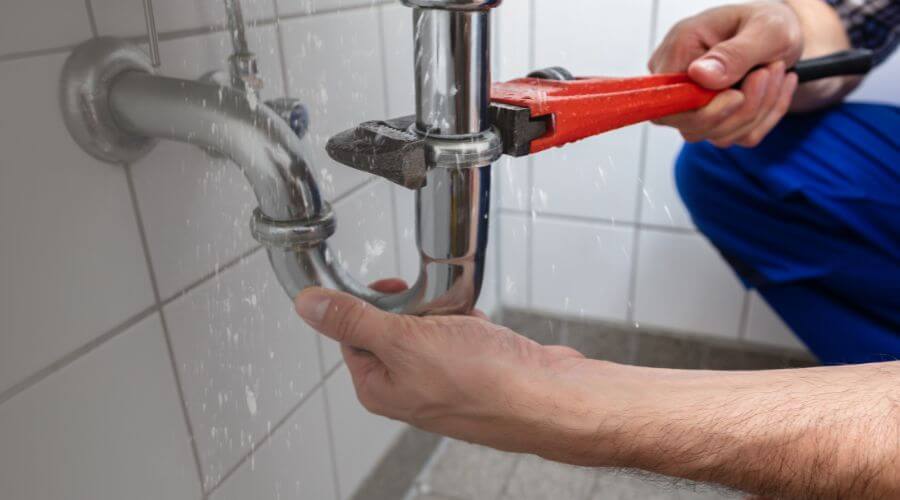 Indoor tankless water heater installation in Westby, MT
